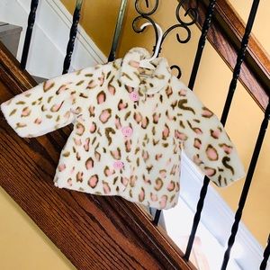 (18m) Toddler Faux Fur Coat (NEVER WORN)